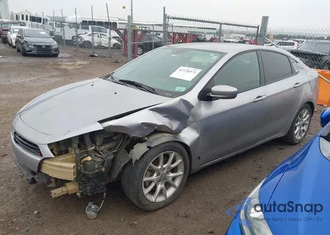 2014 Dodge Dart Sxt from USA, damaged, VIN 1C3CDFBB8ED701778